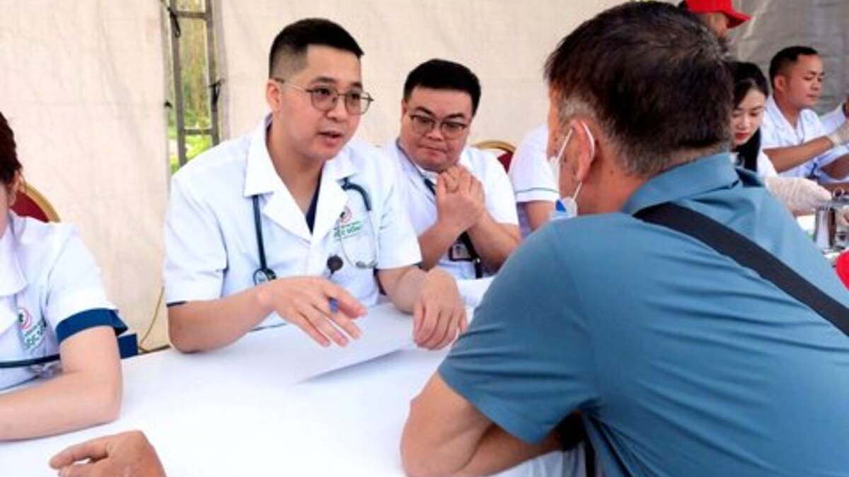 Ngày hội khám sàng lọc sức khỏe cộng đồng