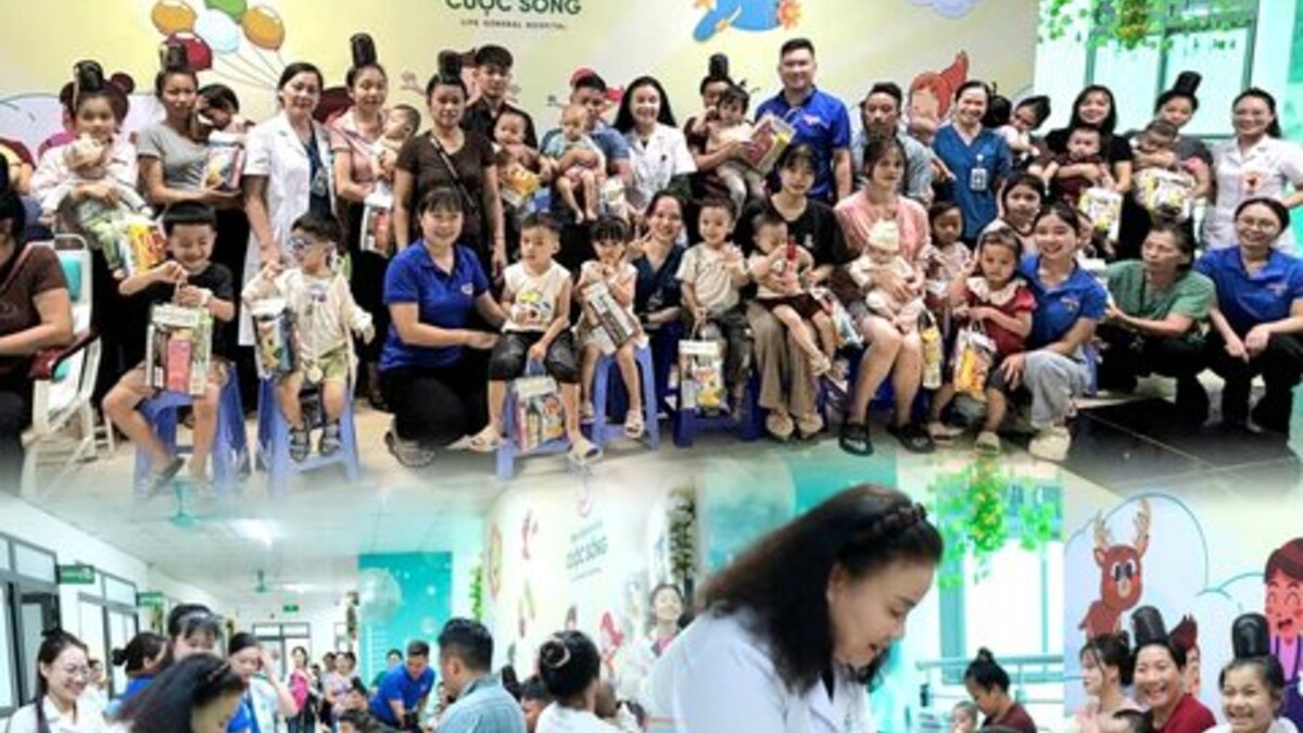 Lớp hướng dẫn chăm sóc mẹ và bé dành cho gia đình trẻ